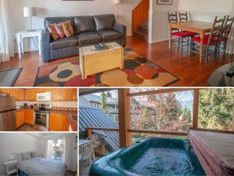 Village Location & Private Hot Tub By Harmony Whistler